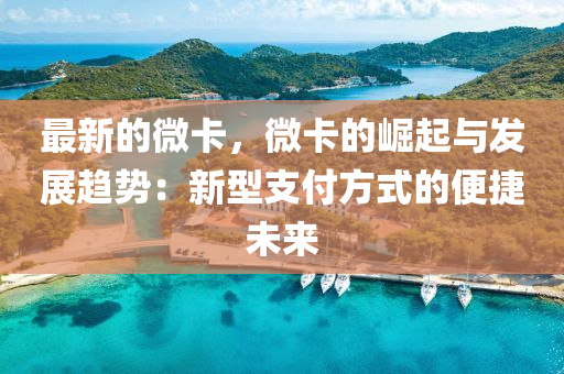 最新的微卡，微卡的崛起與發(fā)展趨勢(shì)：新型支付方式的便捷未來(lái)