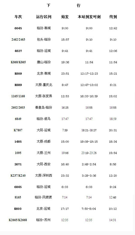 列車時刻表查詢最新2015，2015年最新列車時刻表查詢服務(wù)